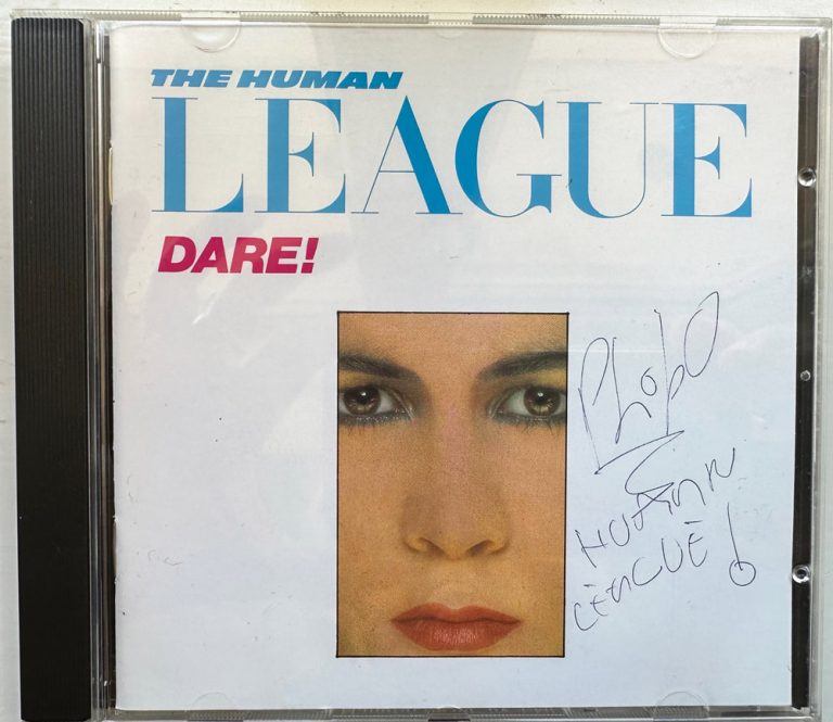 human league dare signed